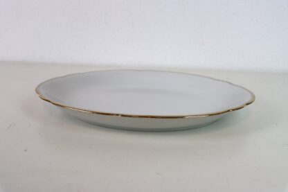 Servierplatte klein | Goldrand  | vintage – Bild 2