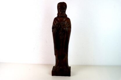 Handgeschnitzte Jesusfigur aus massivem Holz | vintage