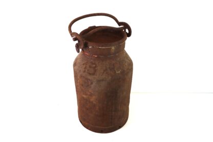 Antike Milchkanne "13" mit Patina | vintage