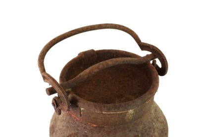 Antike Milchkanne "13" mit Patina | vintage – Bild 4