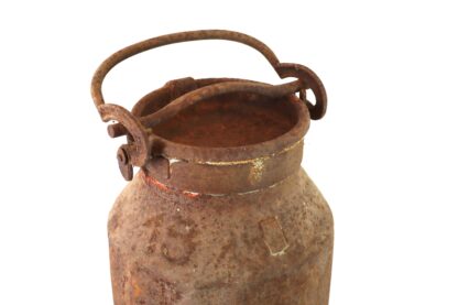 Antike Milchkanne "13" mit Patina | vintage – Bild 2