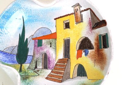 Mediterrane Keramik-Schale | Vintage – Bild 2