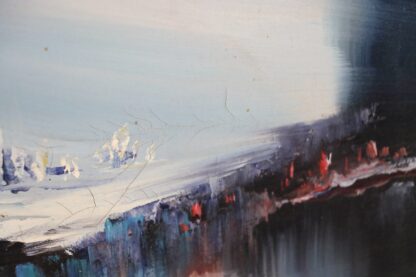 Acrylgemälde im Rahmen | abstrakt | Patricia Larsen | vintage – Bild 9