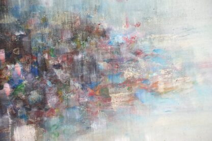 Acrylgemälde im Rahmen | abstrakt | Patricia Larsen | vintage – Bild 5