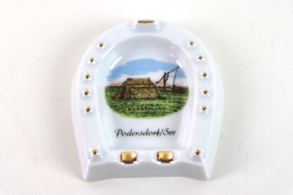 Aschenbecher | Hufeisen | Burgenland | vintage – Bild 3