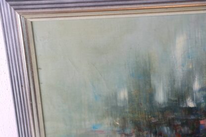 Acrylgemälde im Rahmen | abstrakt | Patricia Larsen | vintage – Bild 8