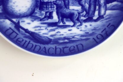 Weihnachtsteller "Weihnachten 1975" | vintage – Bild 4