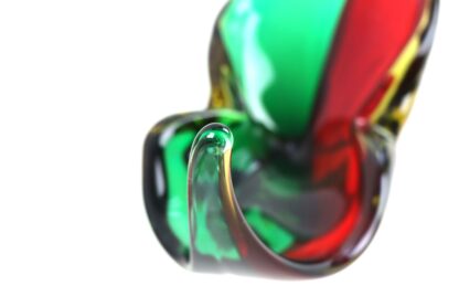 Massive Schale aus Murano-Glas | vintage – Bild 8