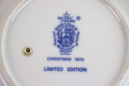 Weihnachtsteller "Weihnachten 1975" | vintage – Bild 3