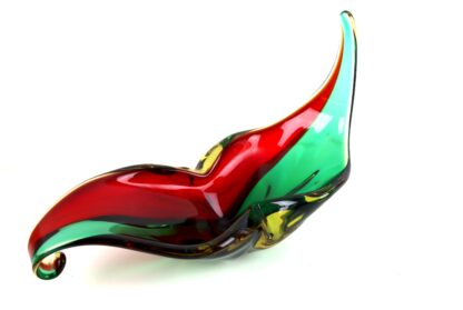 Massive Schale aus Murano-Glas | vintage