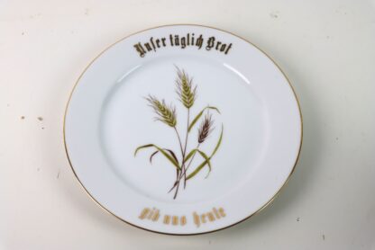 Motivteller "Unser täglich Brod gieb uns heute" | Vintage