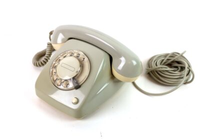 Telefon mit Wählscheibe | DE TE WE Fernsprechapparat Te 100 | vintage – Bild 3