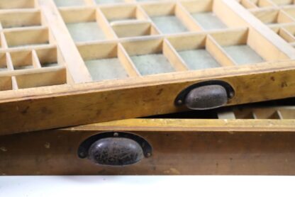 Antiker Setzkasten aus alter Druckerei