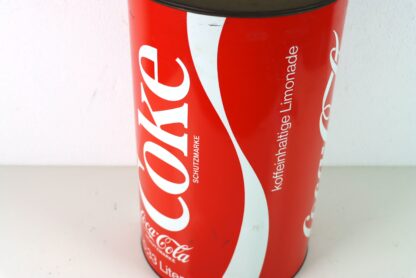 Coca Cola Sitztonne aus Blech | vintage – Bild 4