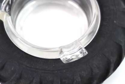 Glas-Aschenbecher mit Reifen "Rohrbach Reifen Frankfurt" – Bild 4