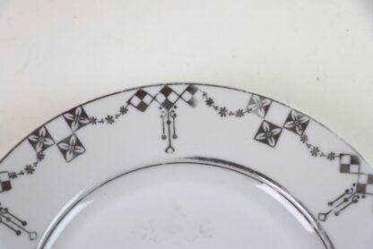 Jubiläumsteller zur Silberhochzeit | Jugendstil vintage – Bild 5