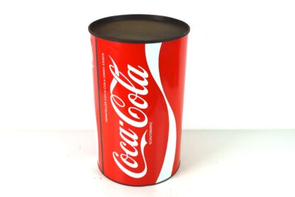 Coca Cola Sitztonne aus Blech | vintage