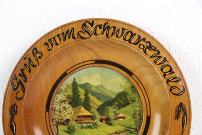 Wandteller aus Holz | Schwarzwald | Handarbeit – Bild 5