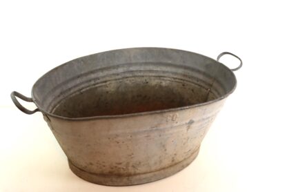 Zinkwanne mit toller Patina | vintage – Bild 3
