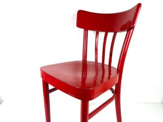 Frankfurter Küchen-Stuhl in rot