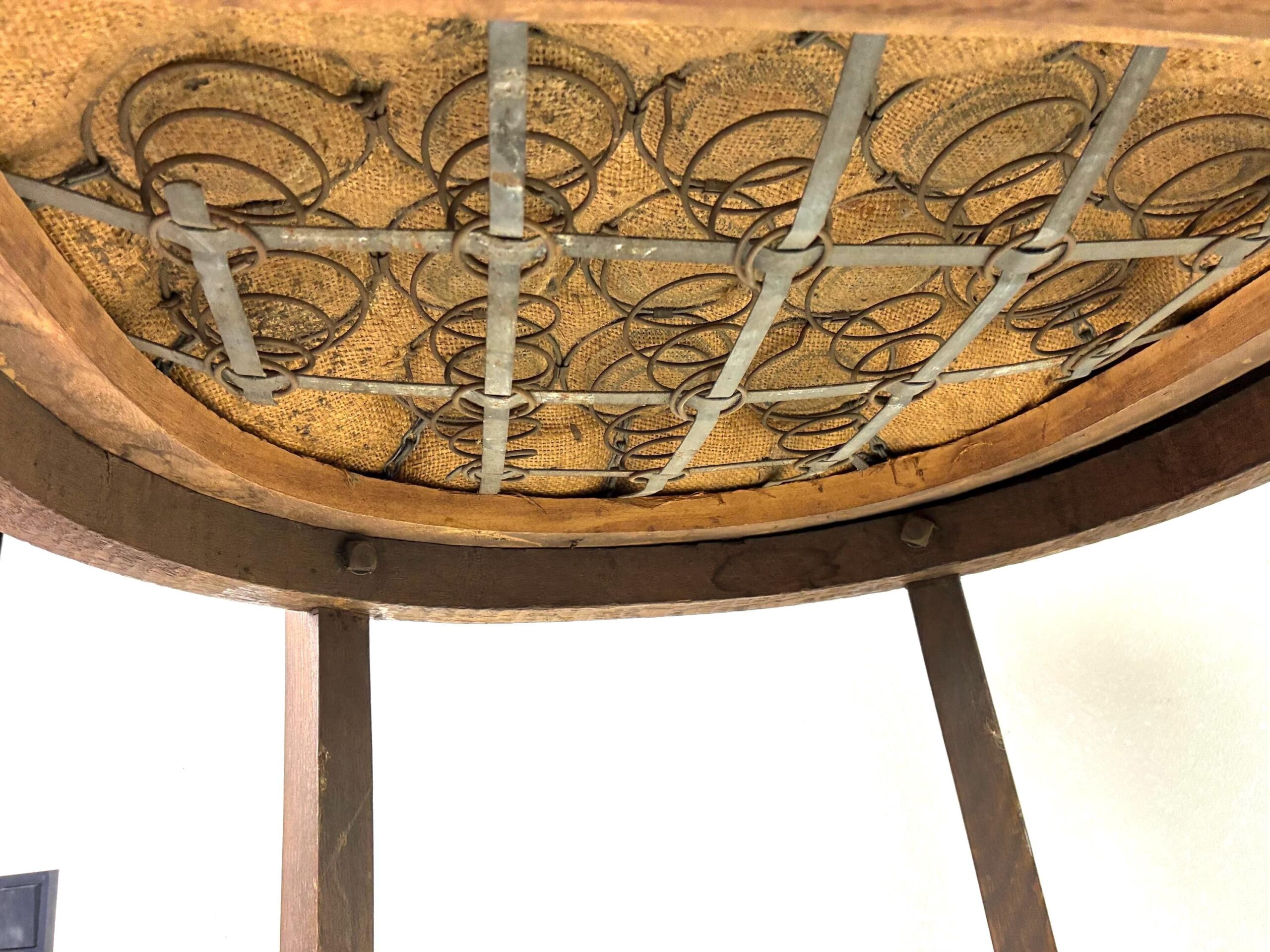 Vintage Armlehnstuhl mit Rollen – Bild 6