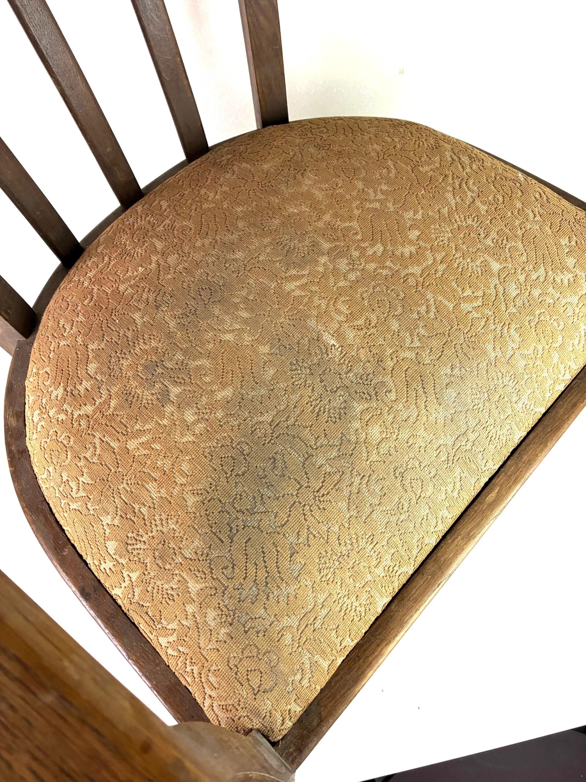 Vintage Armlehnstuhl mit Rollen – Bild 9