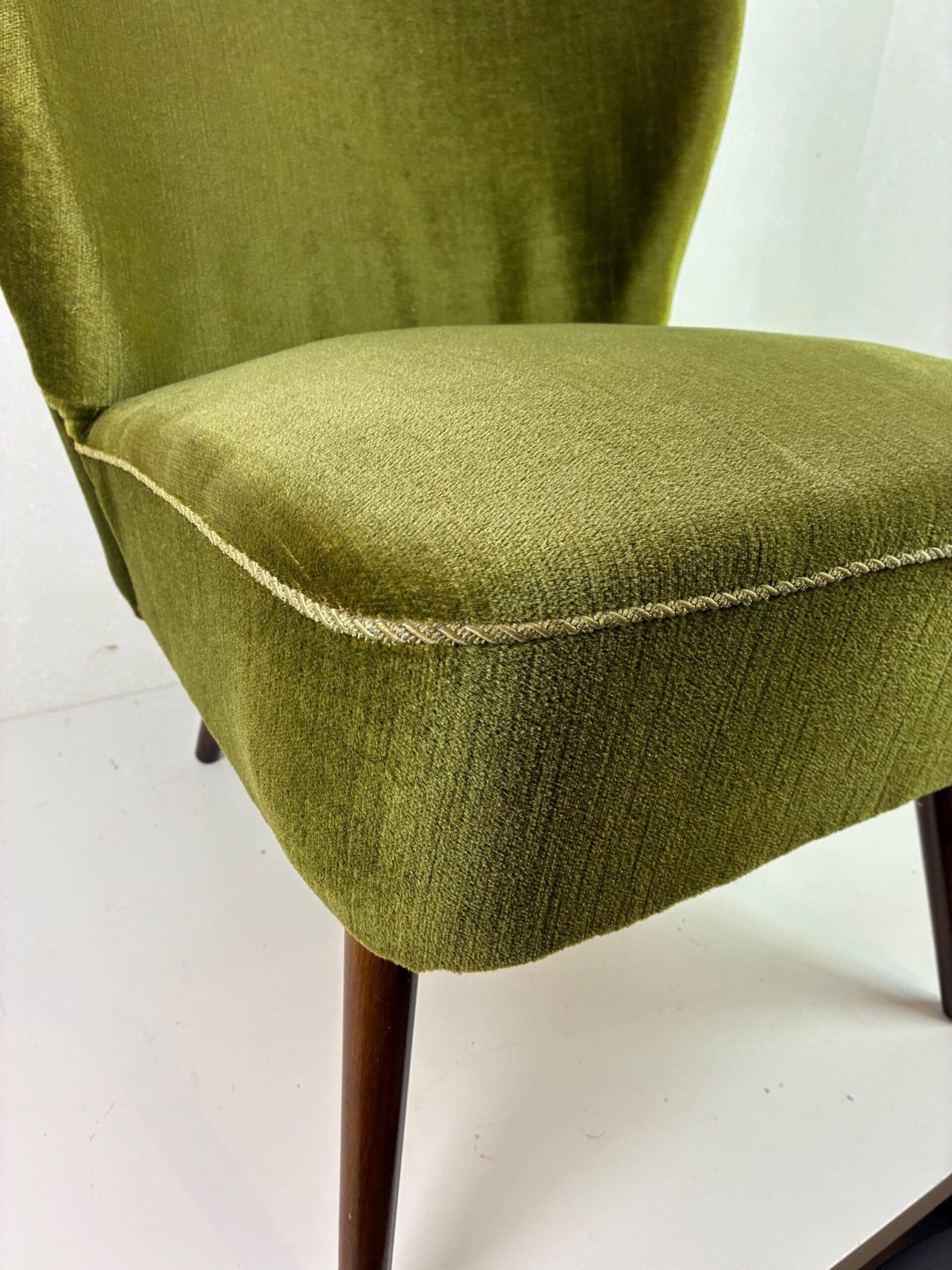 Vintage Cocktailsessel | grün – Bild 2