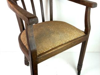 Vintage Armlehnstuhl mit Rollen