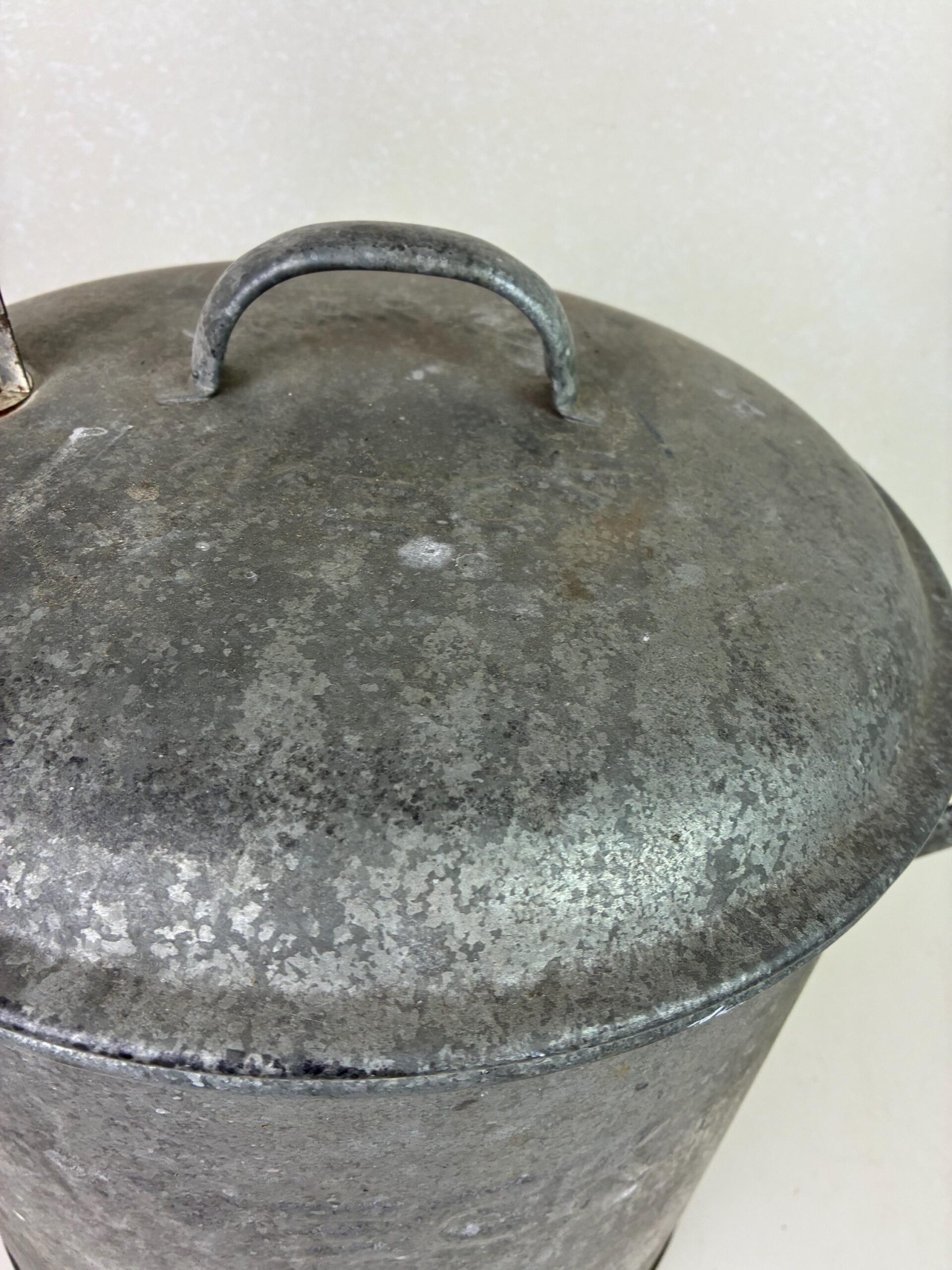 Einkochtopf "Weck" mit Thermometer | Zink | vintage – Bild 8