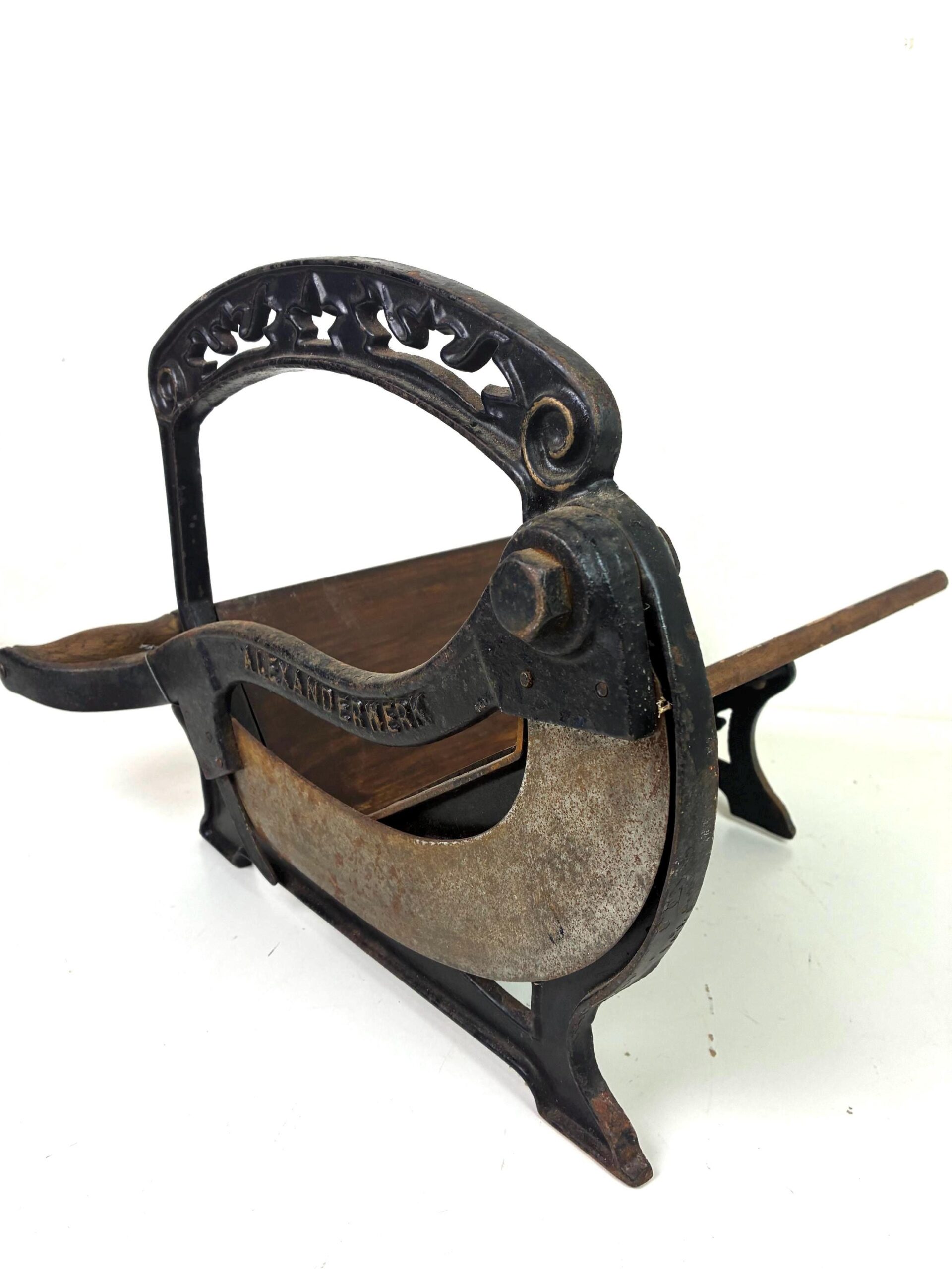 Brotschneidemaschine | Handkurbel | vintage – Bild 3