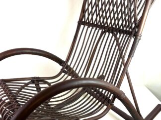 Vintage Ratan-Schaukelstuhl